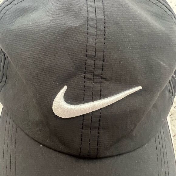 Nike black and white hat women’s cap sports - Picture 5 of 6